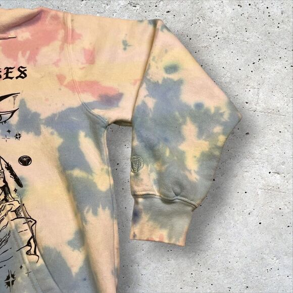Broken Promises Hoodie Size Medium Love Someone Different Tye Die Pullover - Picture 2 of 8